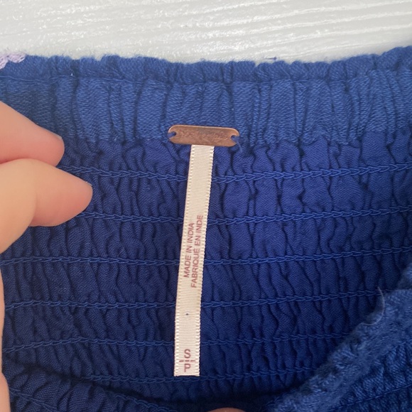 FP Counting Daises Embroidered off Shoulder Dress - Picture 4 of 5